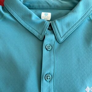 Columbia Omni-Freeze Zero Polo Shirt Mens Large Cooling Performance